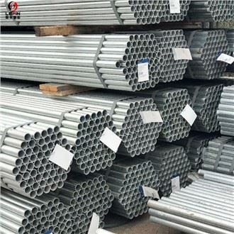 Tubo de acero galvanizado para andamios